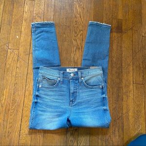 NWT Madewell High Rise Skinny Crop Jeans